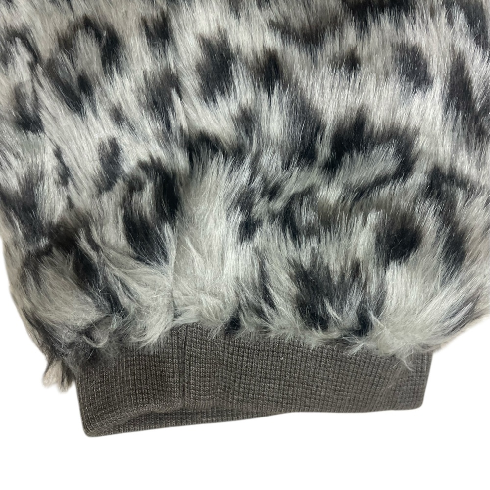 Urban Mango Snow Leopard Print Faux Fur Boot Covers NWT - Picture 4 of 6
